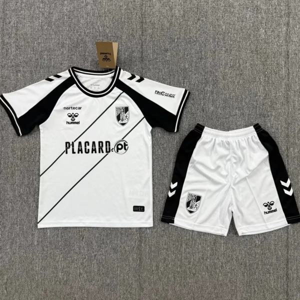 Vitória Guimarães 2026/27 Home Kids Kit Fan Version - Front View | KFCOOL