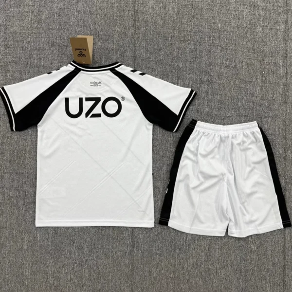 Vitória Guimarães 2026/27 Home Kids Kit Fan Version - Back View | KFCOOL