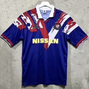 Yokohama F Marinos 1993/94 Retro Home Jersey Fan Version - Front View Yokohama F Marinos 1993/94 Retro Home Jersey Fan Version - Front View | KFCOOL